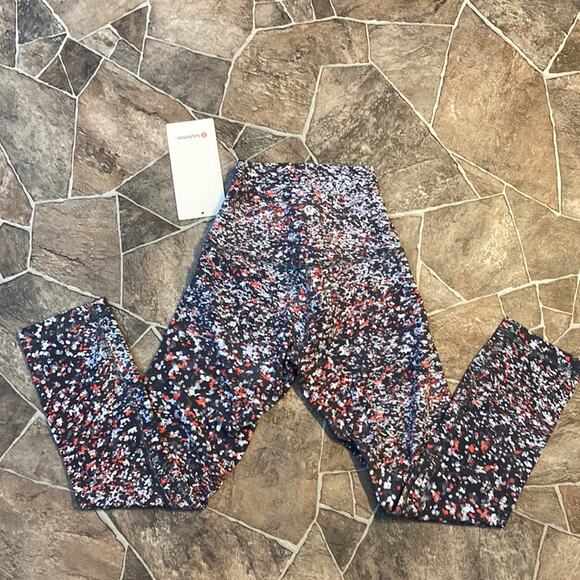 NWT Lululemon Align HR Crop 21” Water Blossom Multi Sz 2 - Picture 12 of 14